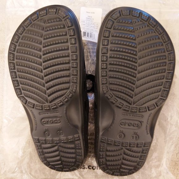CROC Unisex New 9M /11W - Black Baya Slide -PAYPAL PAYMENT ONLY!! - Picture 3 of 6